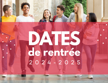 Dates de rentrée 2024-2025 à l'IAE Savoie Mont Blanc