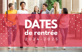 Dates de rentrée 2024-2025 à l'IAE Savoie Mont Blanc